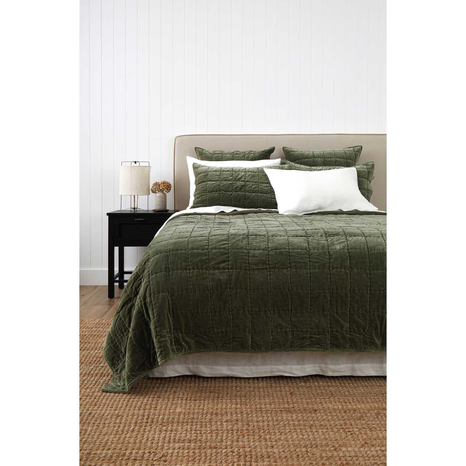 Wallace Cotton Belvedere Velvet Quilt